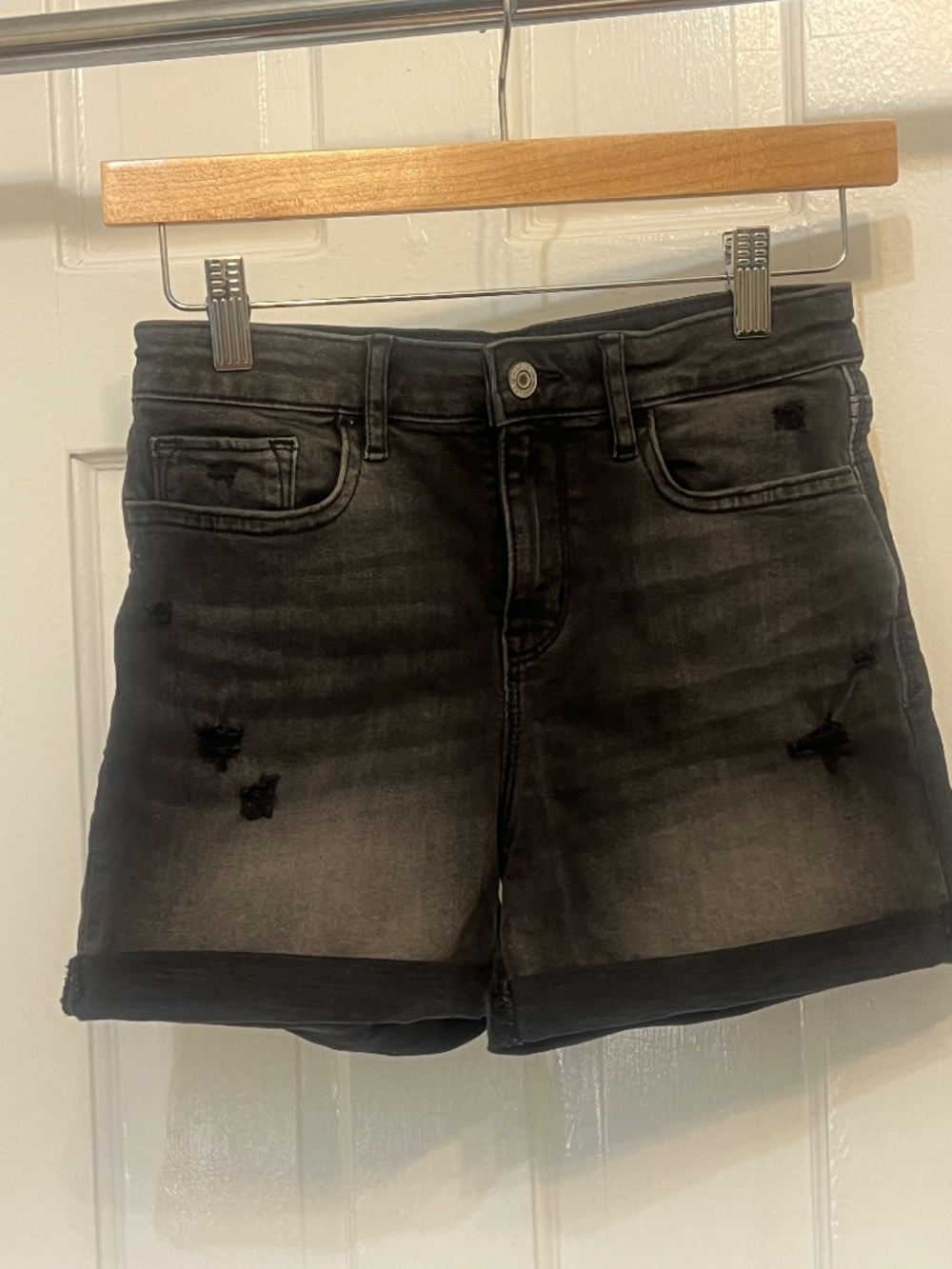 8 Plus/Black Jean Gap Shorts
